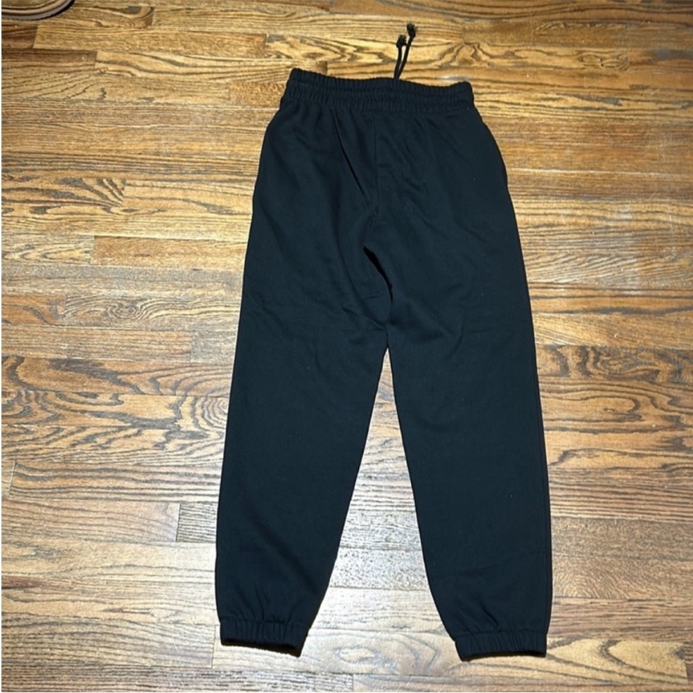 Black Jogger Pants Thick Waistband - Picture 4 of 6